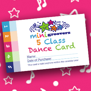 5 Class Dance Card